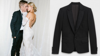 Justin Bieber Shook Up The Groom Dressing Game In A Celine Tux