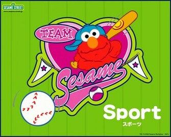 Sesame Street Learn Japanese Wallpaper