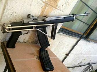 Mini Assault Rifle Weapon Gun Military Wallpaper