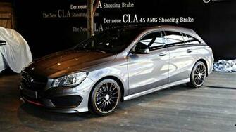 Mercedes Benz Cla Shooting Brake Returns In Live Image
