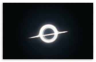 Interstellar Black Hole Wallpaper