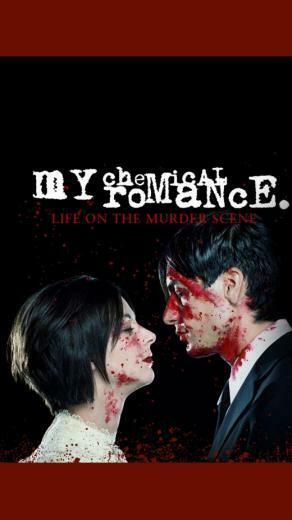 Wallpaper My Chemical Romance Cover Blood Sign