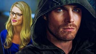 Oliver And Felicity Arrow Wallpaper