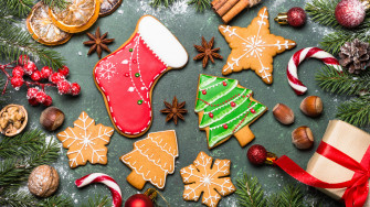 Christmas Bakery Laptop Full HD 1080p 4k Wallpaper