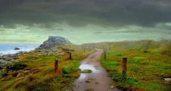 Hiking Wallpaper Trail Britanny