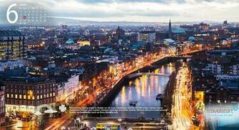 This Month S Travel Wallpaper Features Downtown Dublin Ireland