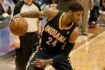 George Indiana Pacers Paul Top Right