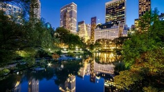 Central Park New York HD Wallpaper Wallpaperfx