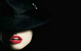Red Lips Background