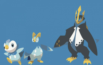 Piplup Evolutions Wallpaper By Bthedestroyer