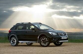 Wallpaper Rays Of Light Subaru Xv Black Limited