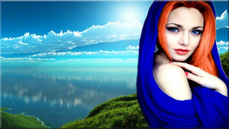 Hooded Redhead Computer Wallpaper Desktop Background