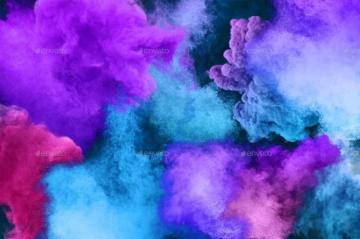 Powder And Smoke Background Background