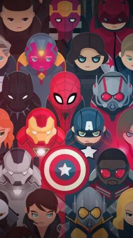 Animated Avengers Wallpaper On