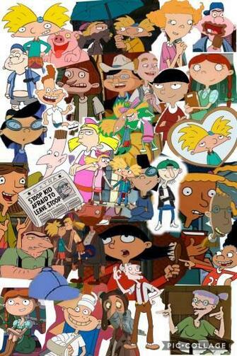 Hey Arnold Phone Wallpaper Fondos Cartoon iPhone