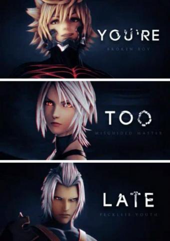 Their Proper Places Kingdom Hearts Funny Fanart