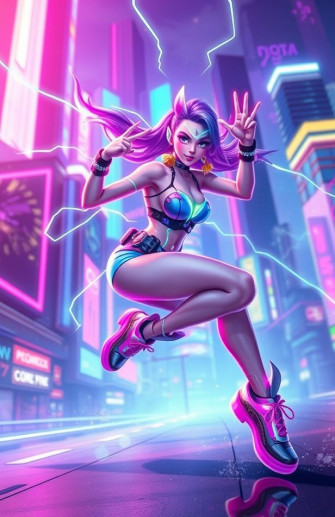 Valorant Neon Wallpaper