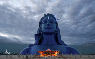 Isha Foundation On In Adiyogi S Presence One Can