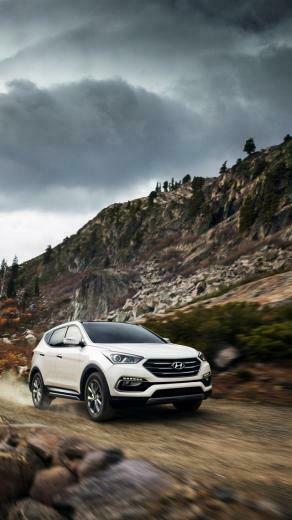 Wallpaper Hyundai Santa Fe Sport Chicago Auto Show