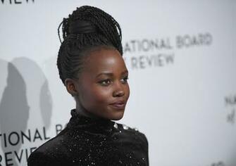 Lupita Nyong O Pulls Off A Shoulder Padded Crop Top Like