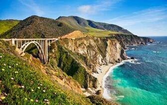 Bixby Bridge In Big Sur California Wallpaper HD