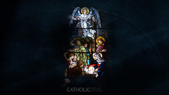 Stunning Stained Glass Windows Of The Nativity HD Christmas