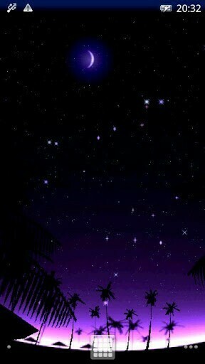 The Shooting Star Falls In Blinking Night Stars If You Touch Or