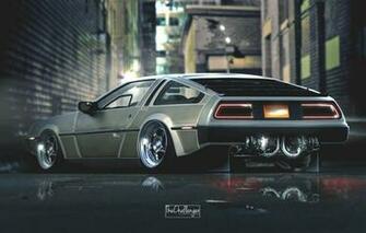 Delorean Wallpaper Top Background