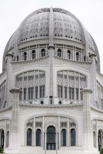 The Bah House Of Worship In Wilmette Illinois Photo On