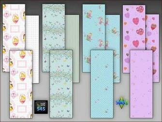 The Sims Custom Wallpaper Wall