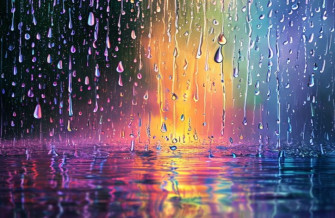 3d Rain Wallpaper