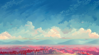To The Sky Wallpaper HD Anime 4k Image