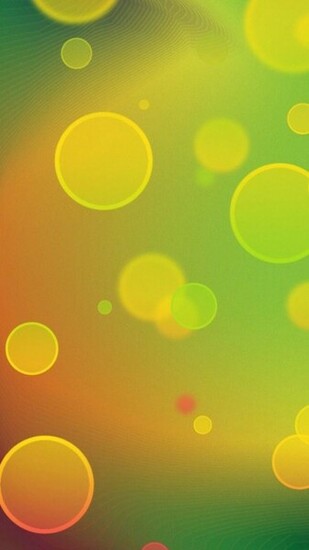 Gradient Bubbles Samsung Wallpaper
