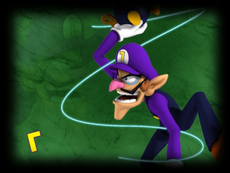 Waluigi Wallpaper
