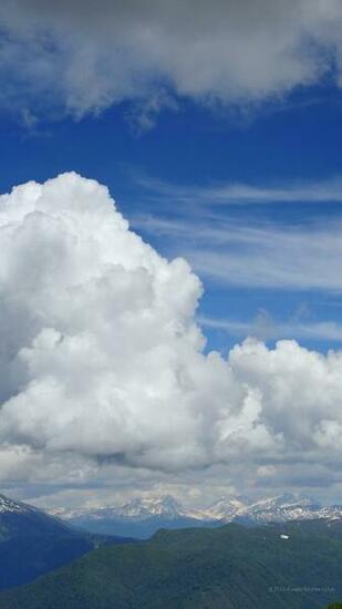 X Wallpaper Clouds Full HD Tempting