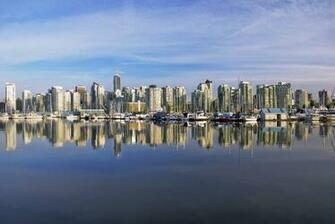 Vancouver S City Skyline Reflection Such A Great