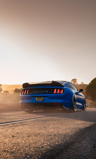 Ford Mustang Gt Rear 4k iPhone HD Wallpaper Image Photos