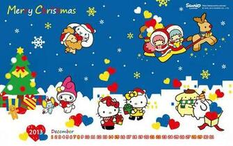 Hello Kitty Merry Christmas Happy New