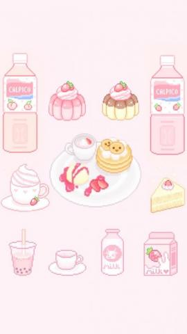 Compiled A Bunch Of Cute Pixel Art Food Drawings