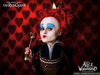 Queen Of Hearts Alice In Wonderland Movie Wallpaper