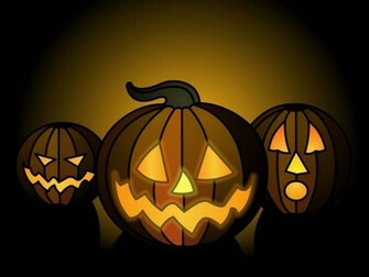 Halloween Pumpkin Background Wallpaper HD Background