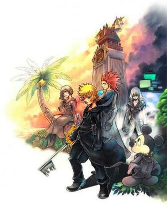 Kingdom Hearts Days Main Illustration