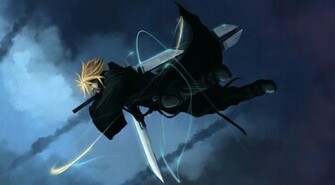 Advent Children Cloud Strife Video Games Final Fantasy HD Wallpaper