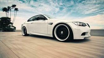 Bmw Cars Palm Trees Skyscapes Wallpaper HD
