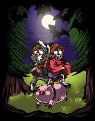 Gravity Falls Fan Art By Scittykitty