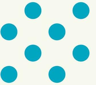 Blue Large Polka Dot Wallpaper Wall Sticker Outlet