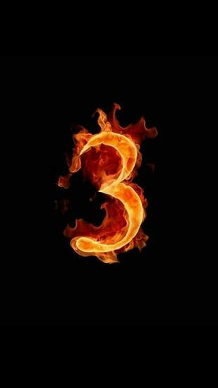 Fire Number Galaxy Note Wallpaper iPhone7
