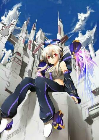 Anime Girl Yowane Haku Art Vocaloid