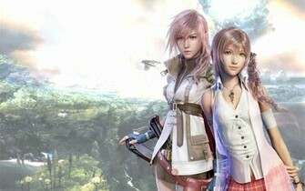 Lightning And Serah Wallpaper By Manderson169 Fan Art Games