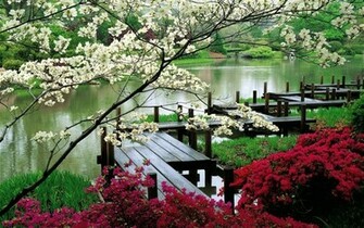 Japanese Garden Wallpaper Nature